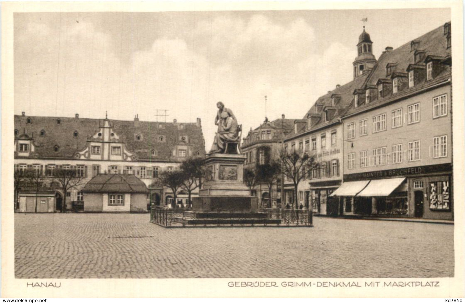 Hanau Am Main - Gebrüder Grimm Denkmal - Hanau