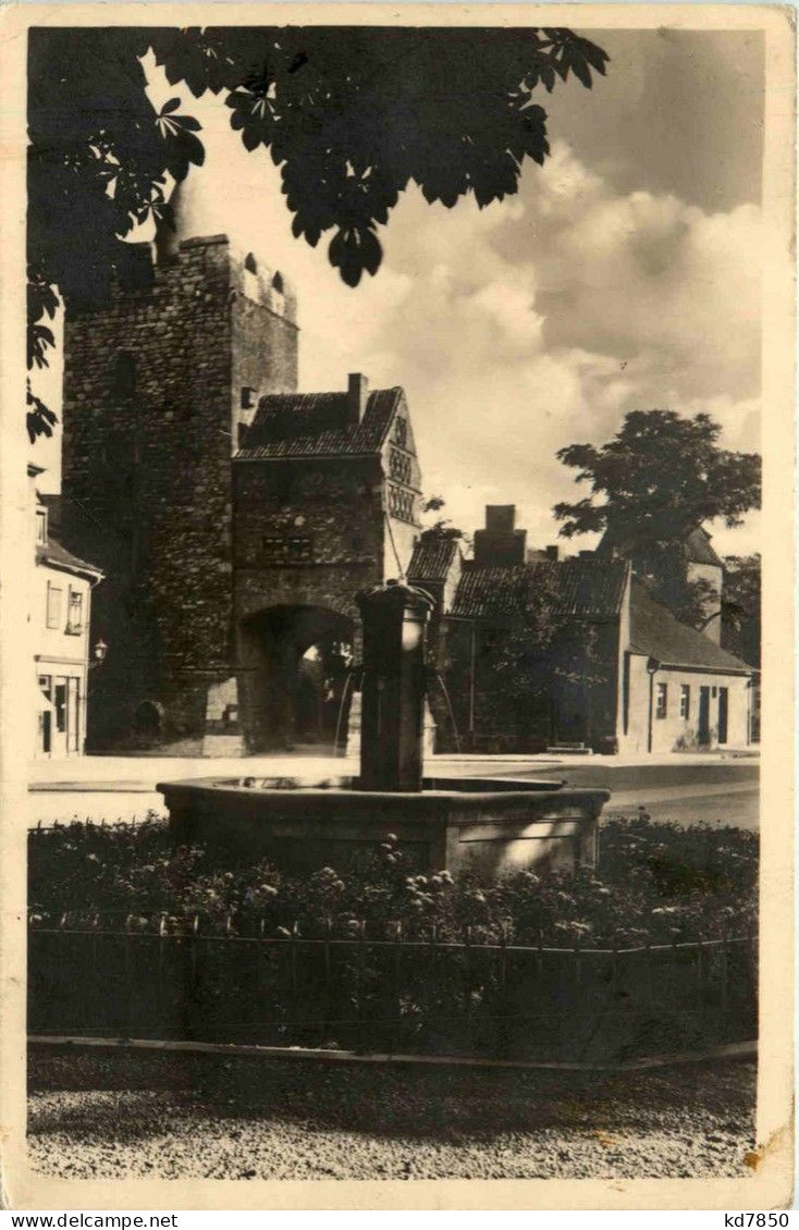 Naumburg - Brunnen Am Marientor - Naumburg (Saale)