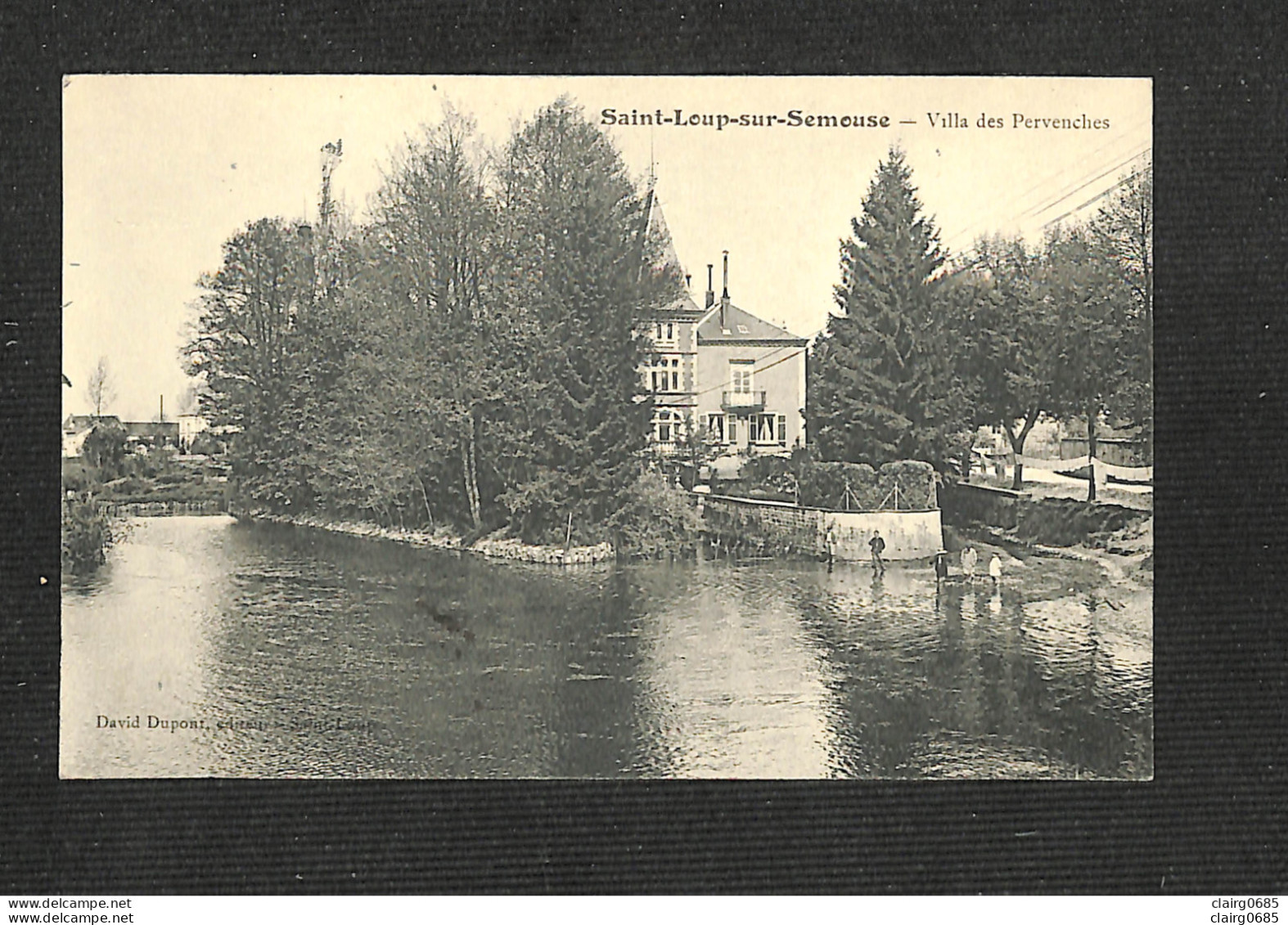 70 - SAINT LOUP SUR SEMOUSE - Villa Des Pervenches - 1913 - RARE - Saint-Loup-sur-Semouse