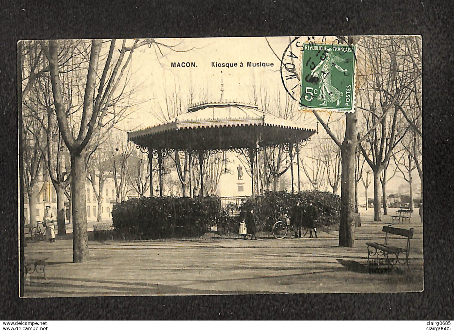 71 - MACON  - Kiosque De Musique  - 1908 - Macon