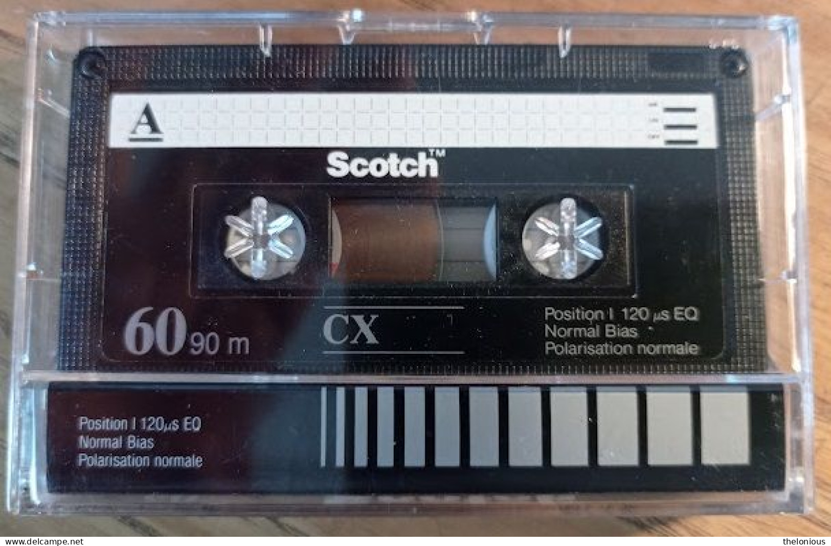 # Audiocassetta Scotch CX 60 Usata Per Una Sola Registrazione - Audio Tapes