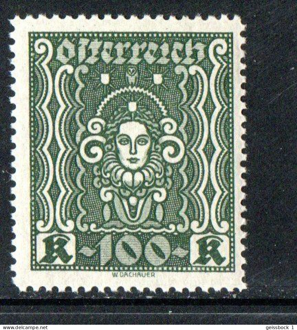 Österreich 1922: Mi.-Nr. 401:  Frauenkopf   ** - Neufs