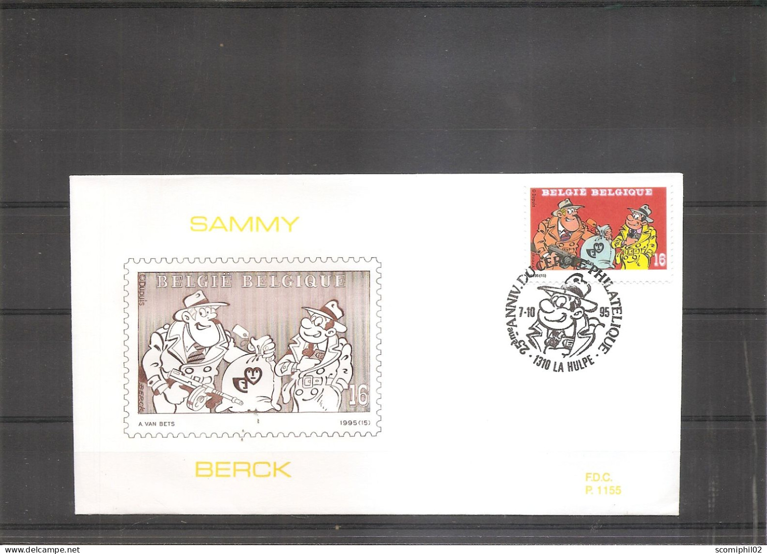 Belgique - BD - Sammy ( 2619 Sur  FDC à Voir) - 1991-2000