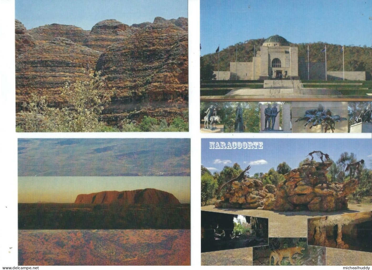 4   POSTCARDS LANDMARKS PUBLISHED IN AUSTRALIA - Other & Unclassified