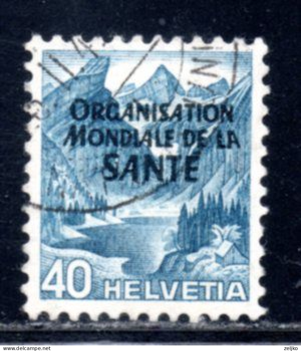 Switzerland, OMS, WHO, Used, 1948, Michel 5 - WHO