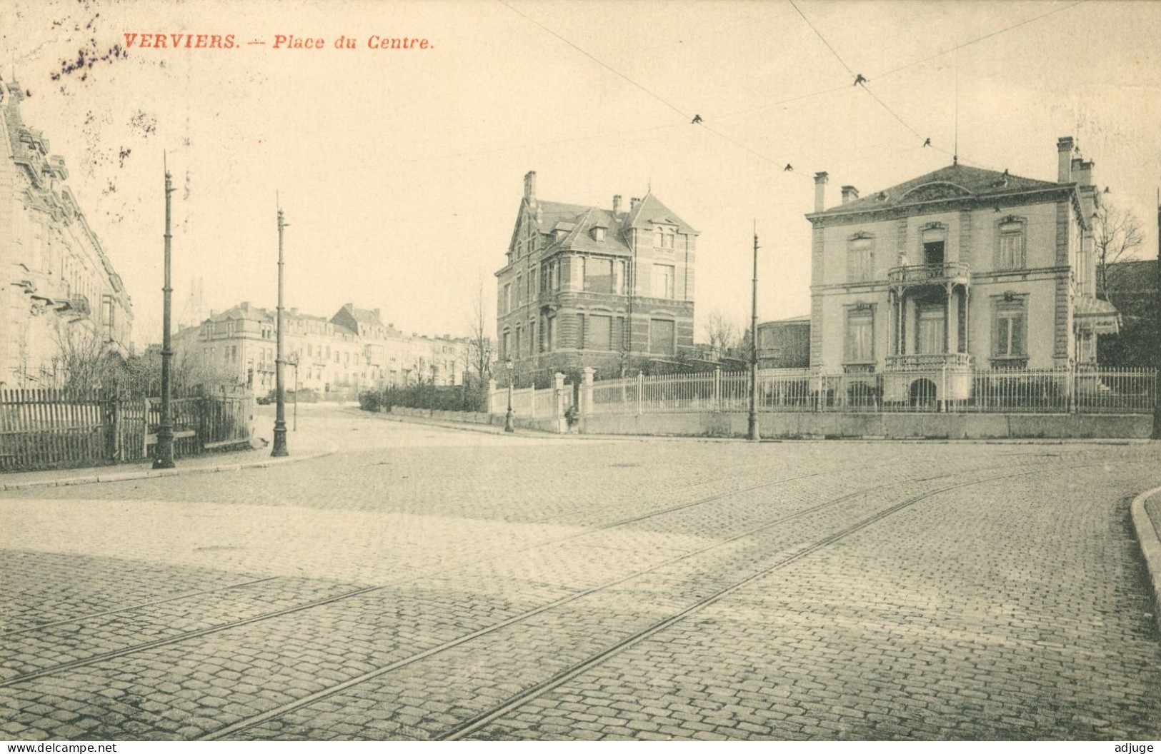 CPA-VERVIERS - Place Du Centre -Edit. Cortenbergh - Verviers