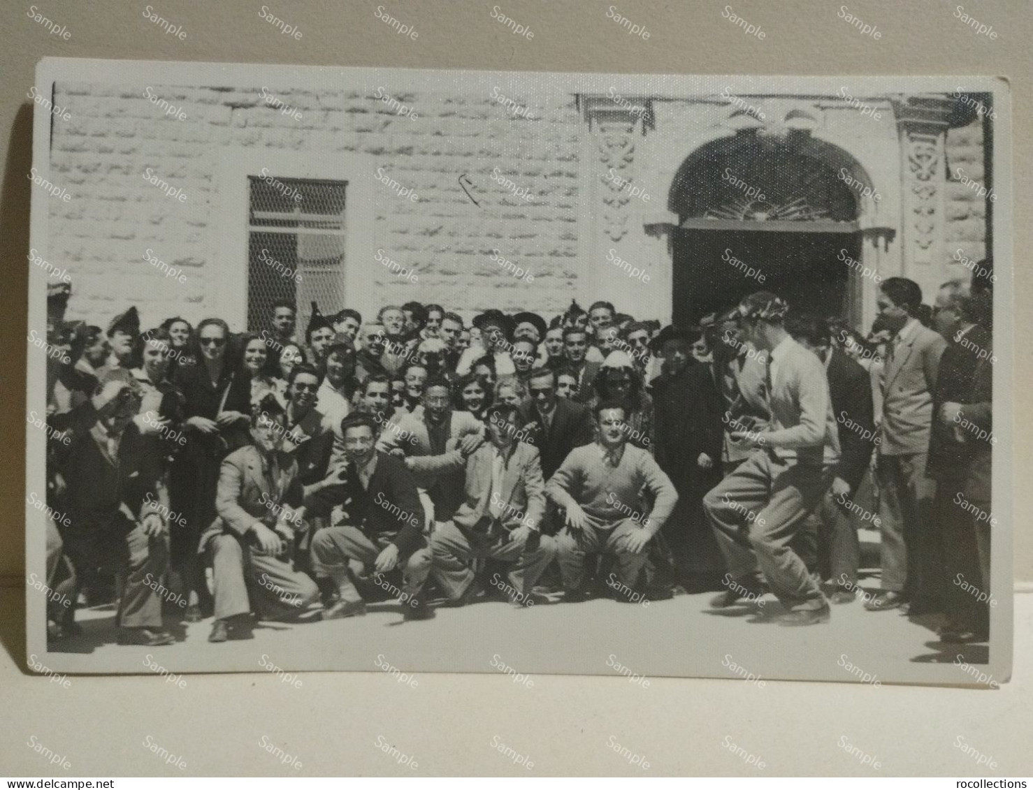 Italia Fotocartolina TRANI Convegno Aprile 1949 - Trani