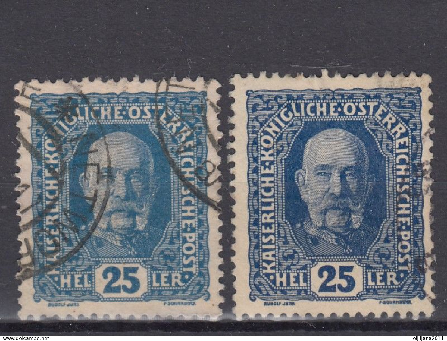 ⁕  Austria 1916 ⁕ Mi.185-199 ⁕ 15v Used - Oblitérés