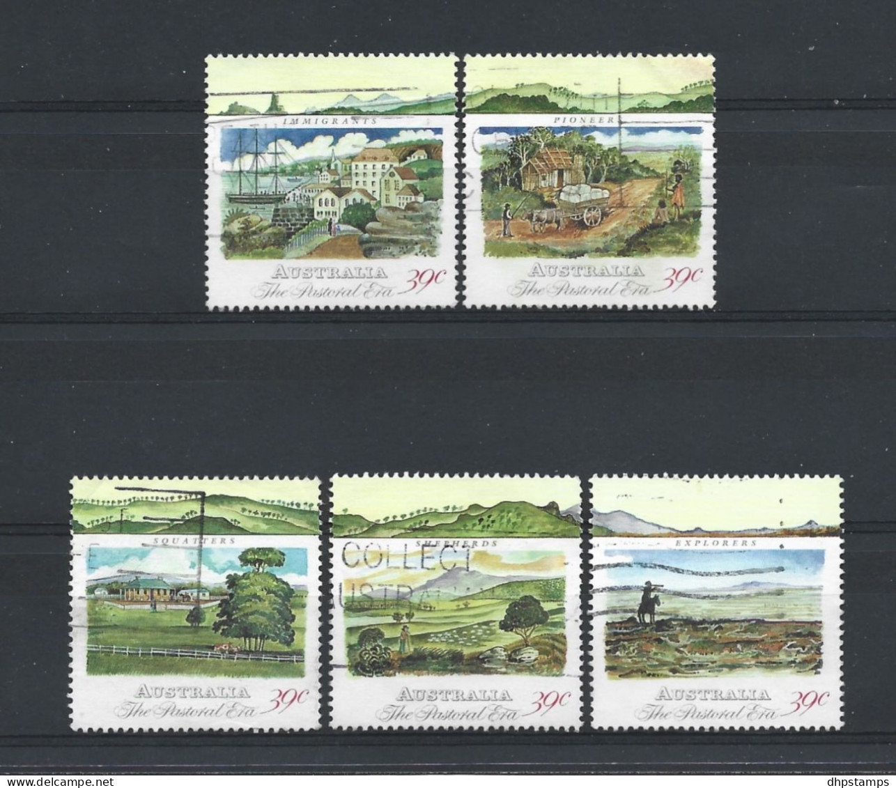 Australia 1989 Colonial Development Y.T. 1113/1117 (0) - Used Stamps