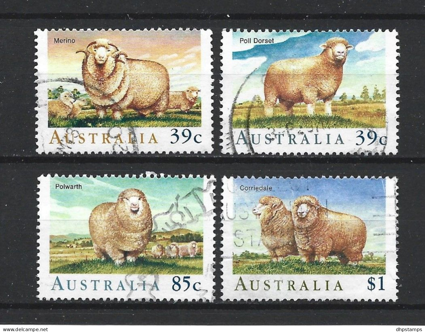 Australia 1989 Sheep Y.T. 1107/1110 (0) - Used Stamps