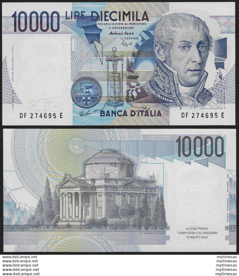 1994 Italia Lire 10.000 A. Volta FDS Rif BI 76F Gigante - Otros & Sin Clasificación