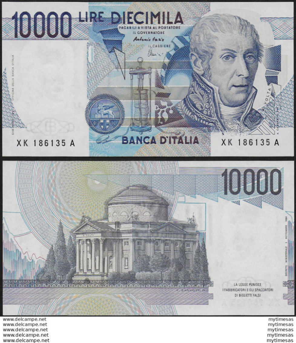 2001 Italia Lire 10.000 A. Volta FDS Rif. BI 76Ka - Otros & Sin Clasificación