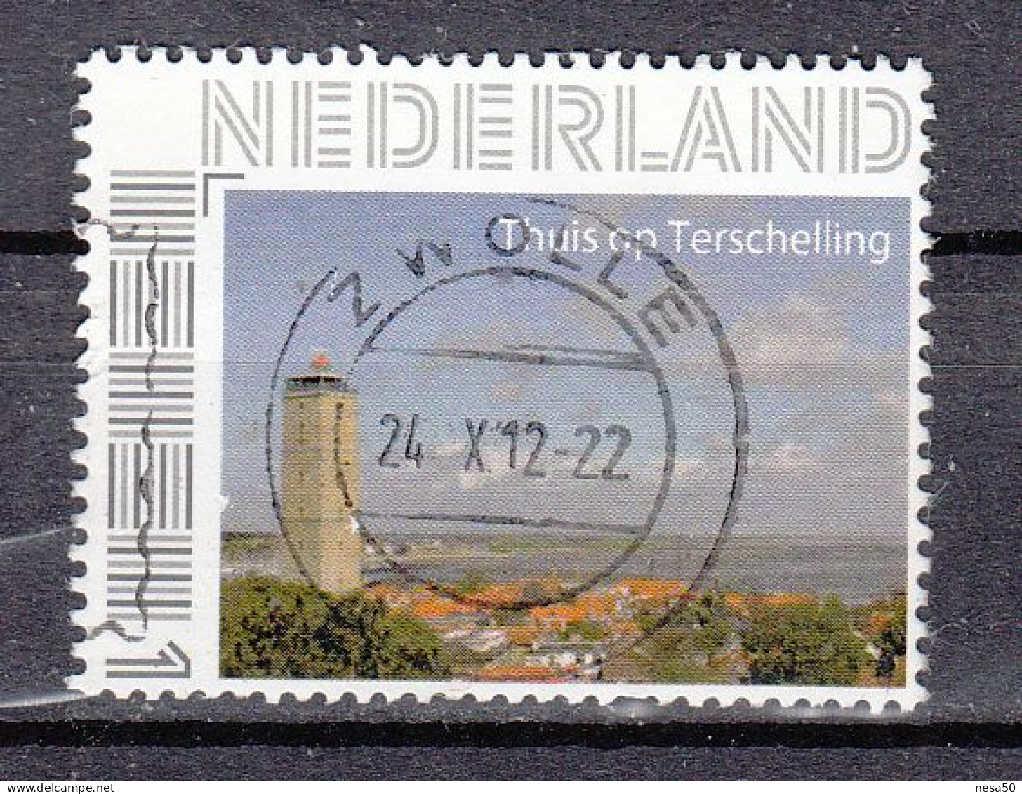 Nederland Persoonlijke Zegel, Thema: Vuurtoren, Lighthouse, Terschelling - Oblitérés