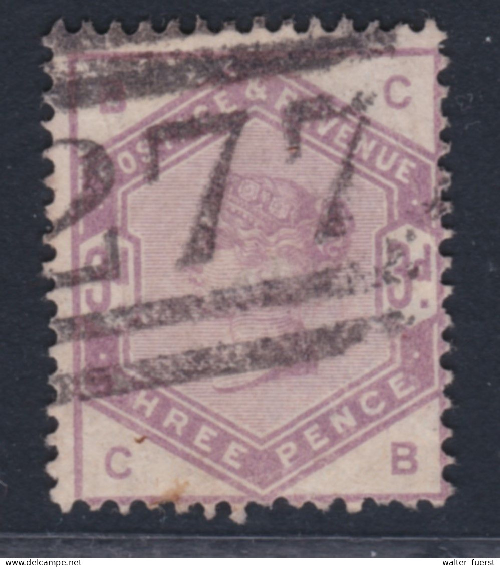 GREAT BRITAIN, 3 P. "Queen Victoria", Cancelled, Wmk 11 - Used Stamps