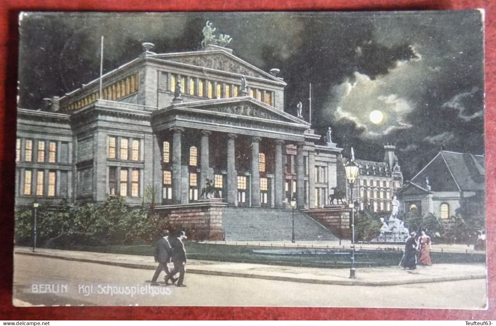 AK Berlin ; Kgl. Schauspielhaus - Photochromie Sternberg Hamburg - Mitte