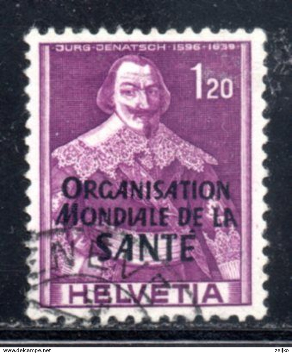 Switzerland, OMS, WHO, Used, 1948, Michel 20 - WHO
