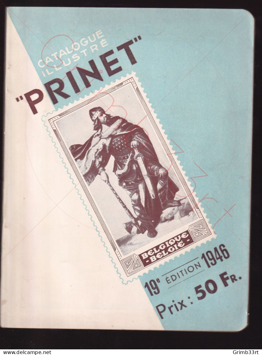 Prinet - Catalogue Illustré - 19e édition - 1946 - Belgio