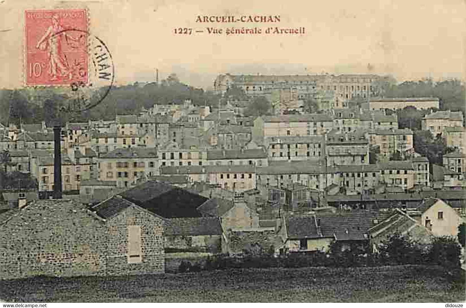 94 - Arcueil Cachan - Vue Générale D'Arcueil - CPA - Voir Scans Recto-Verso - Arcueil