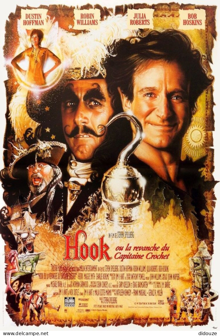 Cinema - Hook Ou La Revanche Du Capitaine Crochet - Affiche De Film - CPM - Carte Neuve - Voir Scans Recto-Verso - Affiches Sur Carte