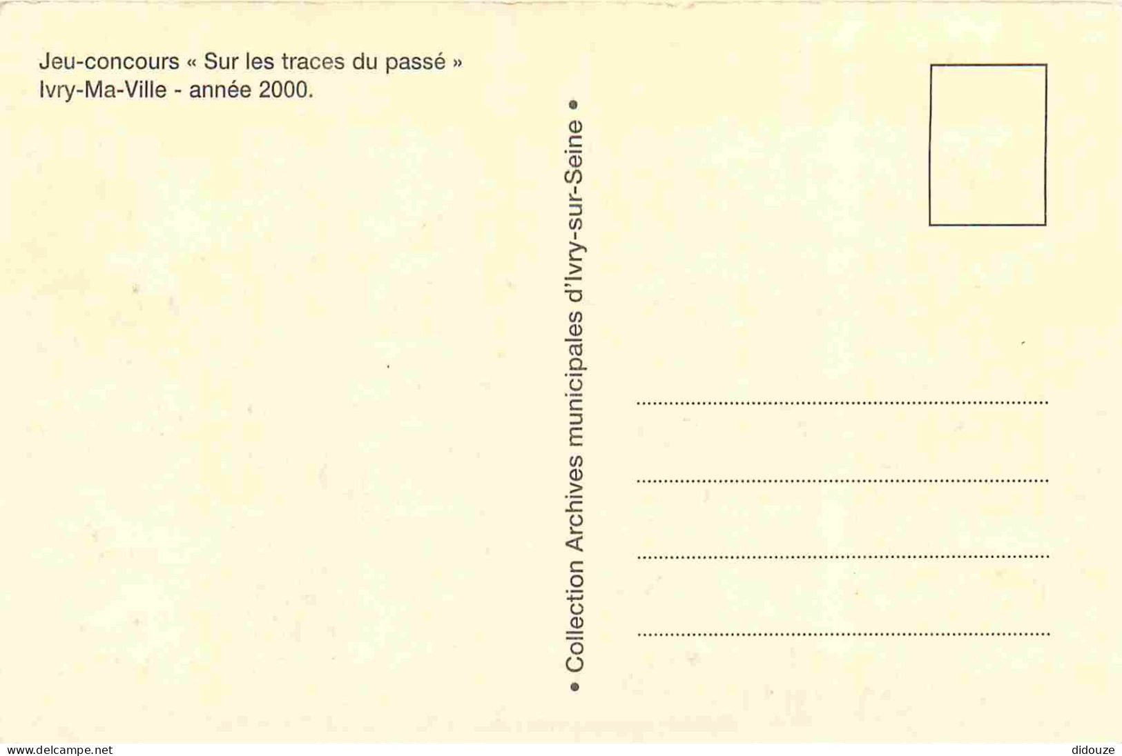 Reproduction CPA - 94 Ivry Sur Seine - Les Ecoles Du Centre - Place De La République - CPM Format CPA - Voir Scans Recto - Ivry Sur Seine