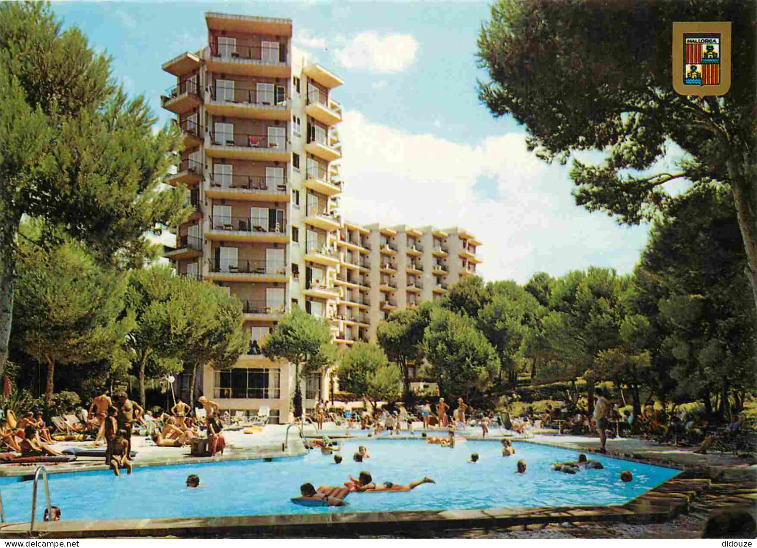 Espagne - Espana - Islas Baleares - Palma De Mallorca - Las Maravillas - Hotel Sofia - Immeubles - Architecture - Piscin - Palma De Mallorca