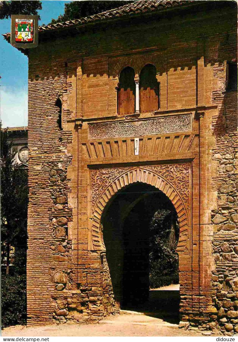 Espagne - Espana - Andalucia - Granada - Alhambra - Puerta Del Vino - Fachada Anterior - Espana - CPM - Voir Scans Recto - Granada