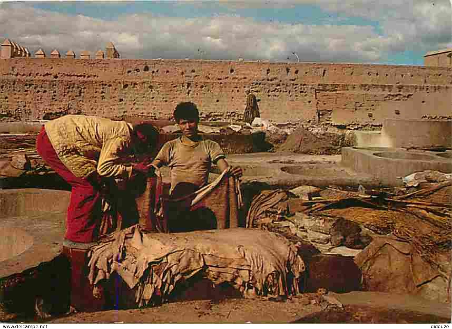 Maroc - Marrakech - Les Tanneurs - Métiers - Carte Neuve - CPM - Voir Scans Recto-Verso - Marrakech