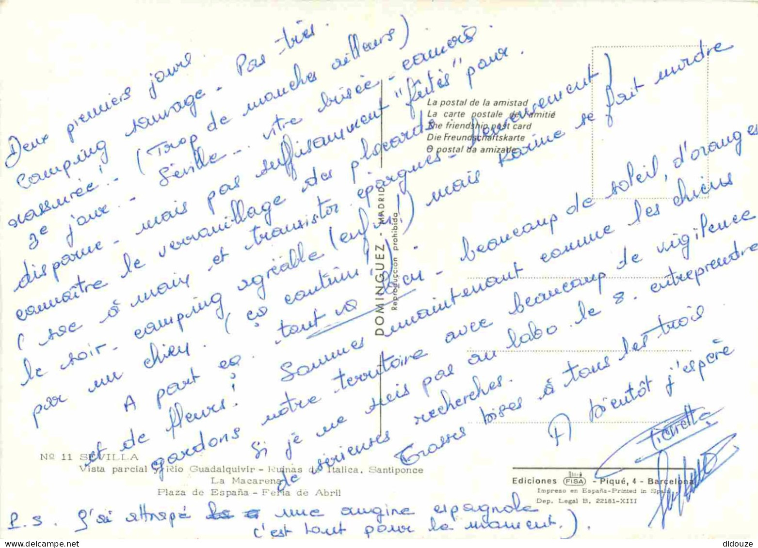 Espagne - Espana - Andalucia - Sevilla - Multivues - Robes - Espana - CPM - Voir Scans Recto-Verso - Sevilla