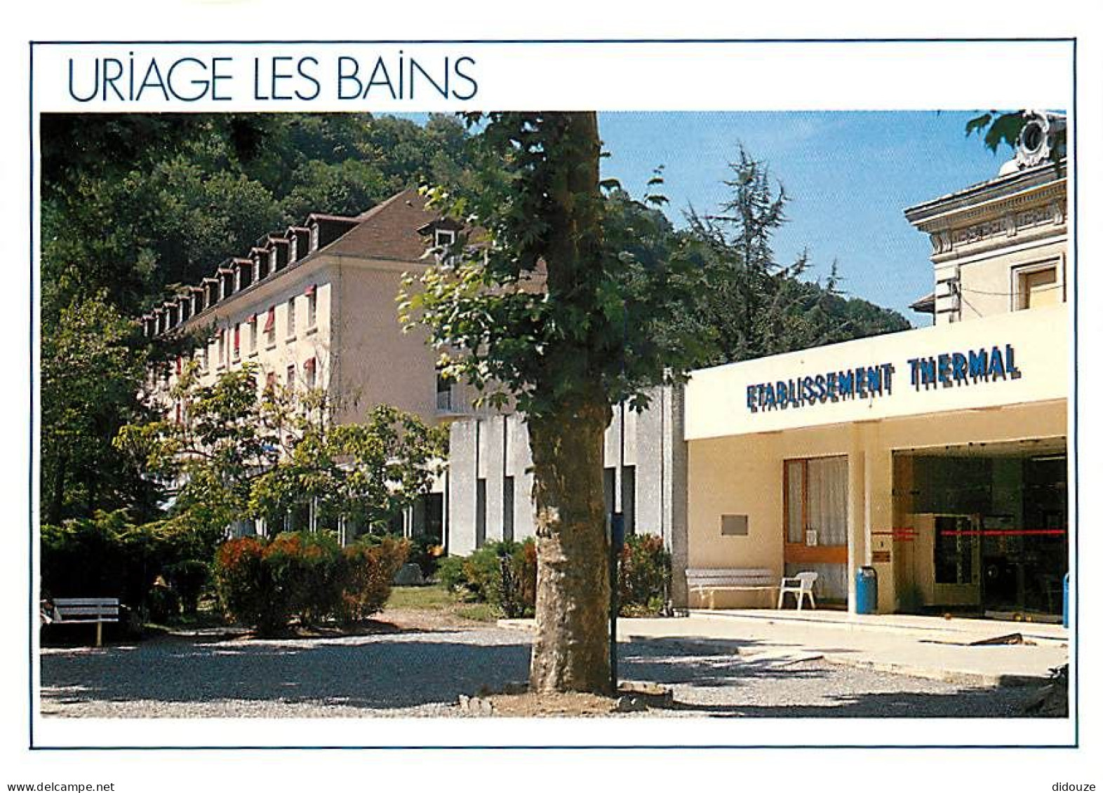 38 - Uriage Les Bains - L'Etablissement Thermal, Grand Hôtel - CPM - Voir Scans Recto-Verso - Uriage