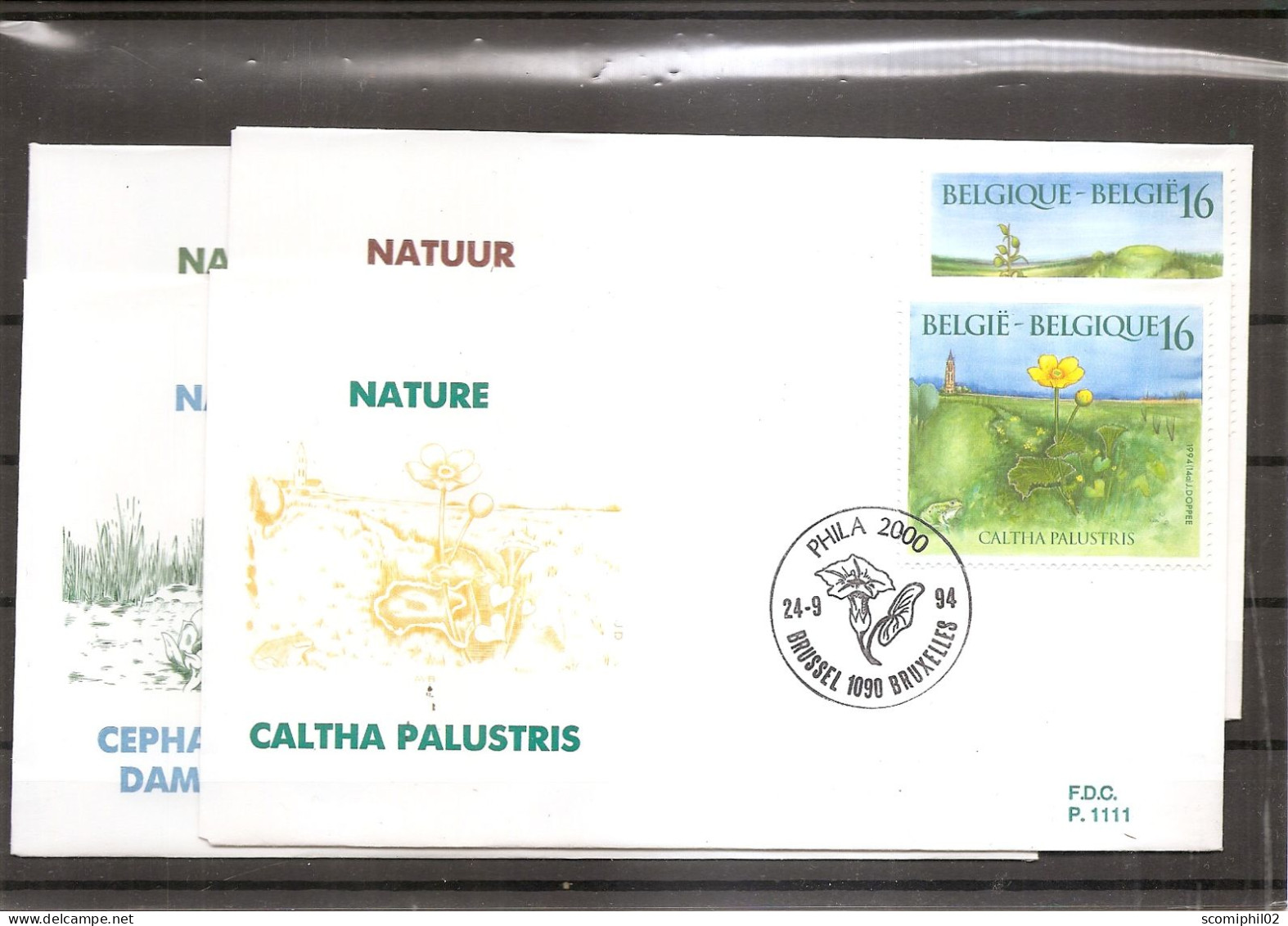 Belgique  - Nature ( 2572/2575 Sur 4 FDC  à Voir) - 1991-2000