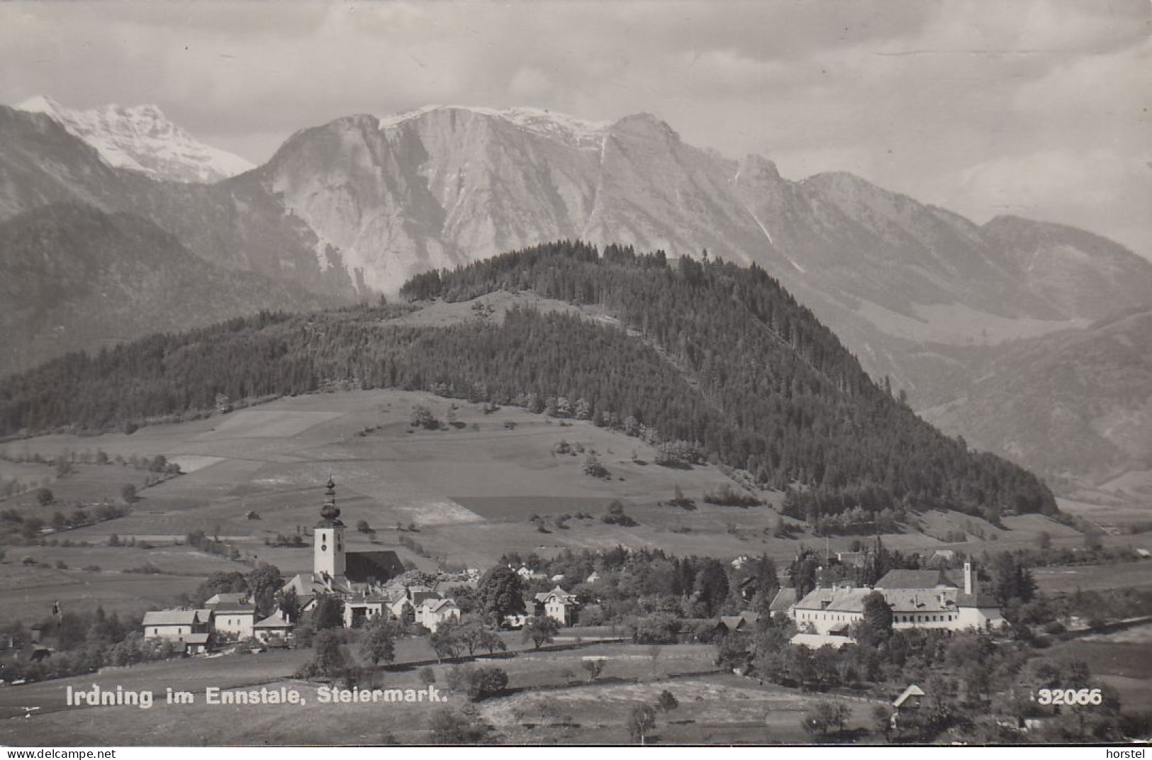 Austria - 8952 Irdning - Im Ennstale - Alte Ortsansicht Mit Kirche - Irdning