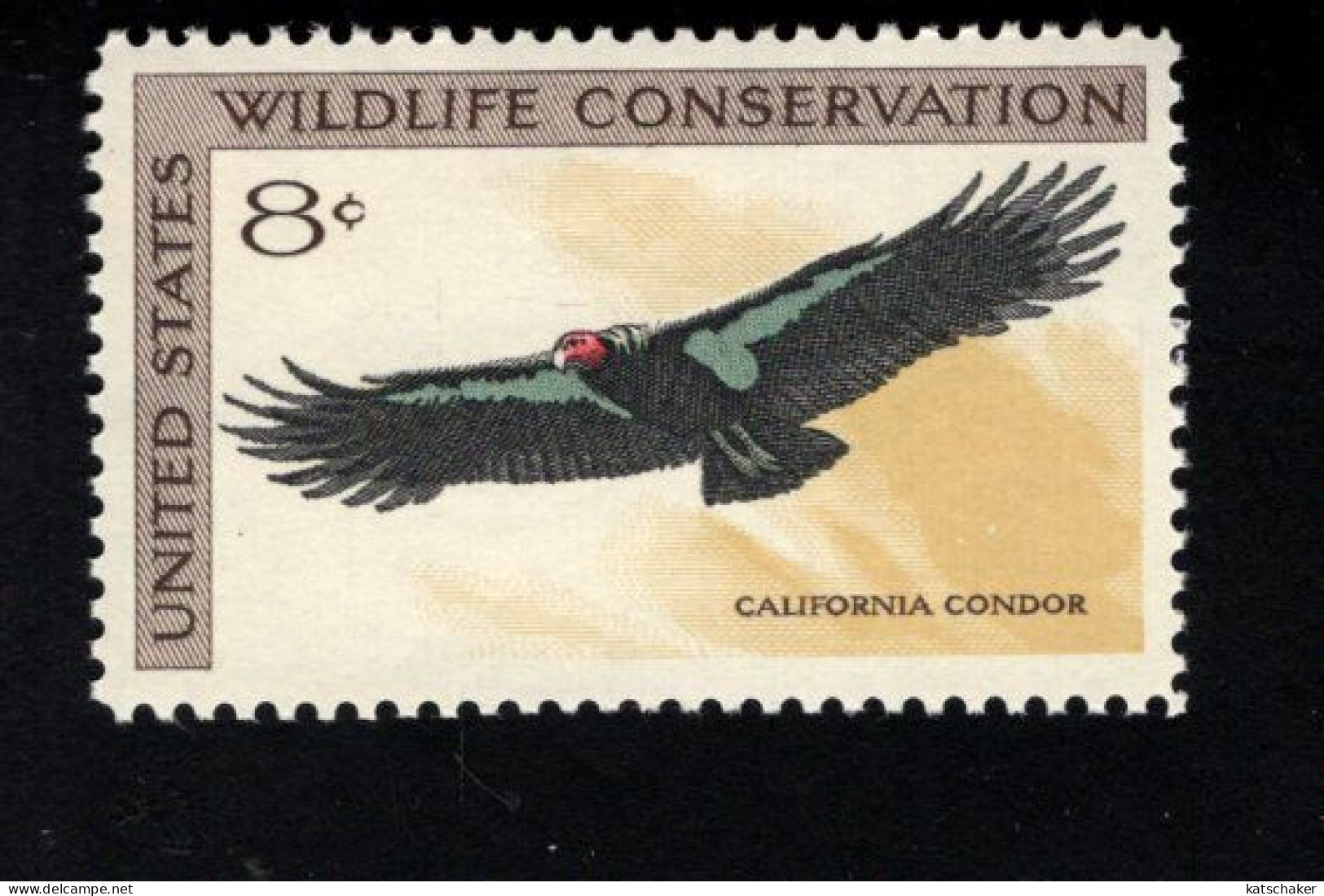 2014012310 1971  SCOTT 1430 (XX) POSTFRIS MINT NEVER HINGED  - WILDLIFE CONSERVATION - CALIFORNIA CONDOR - Nuovi