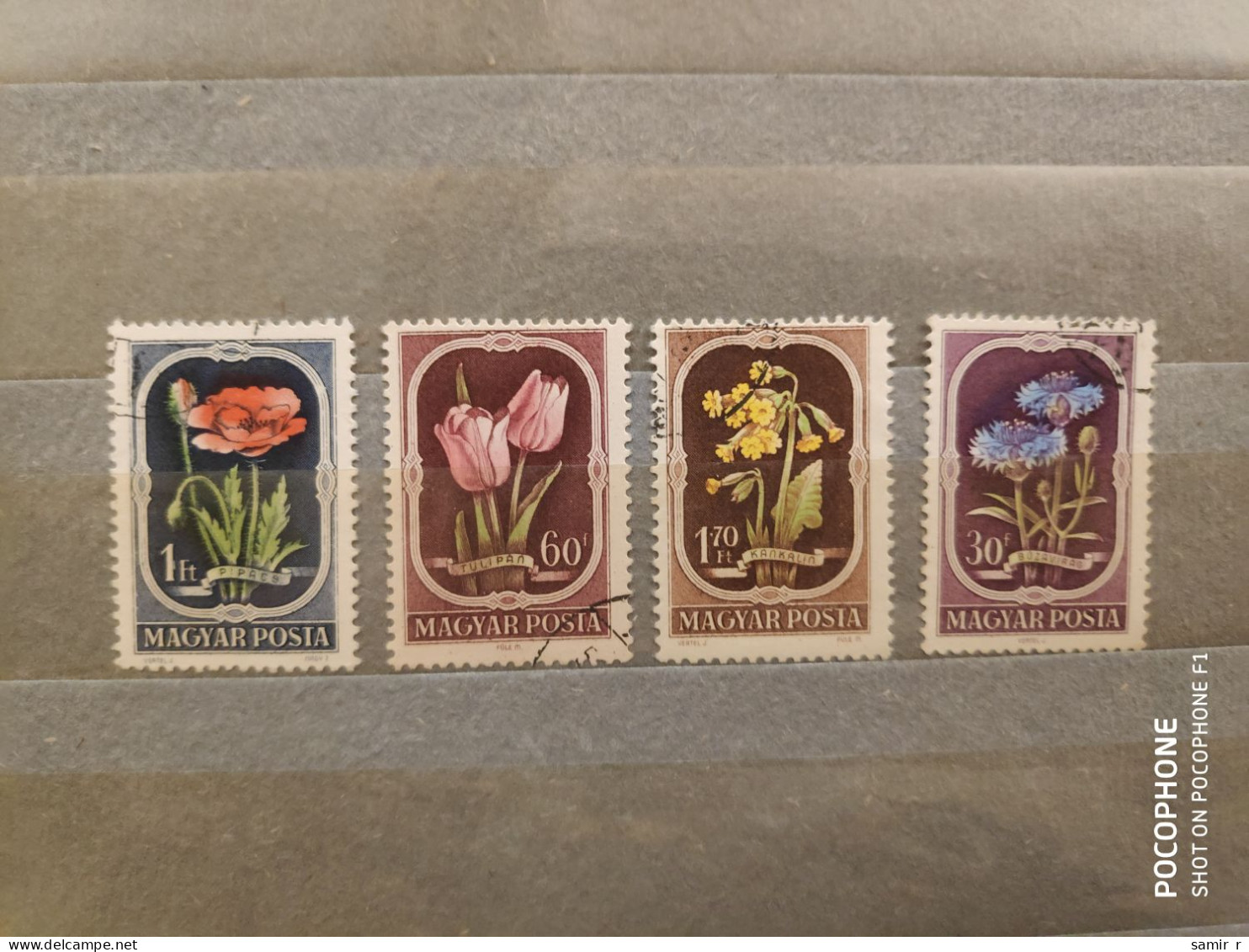 1951	Hungary	Flowers (F89) - Used Stamps