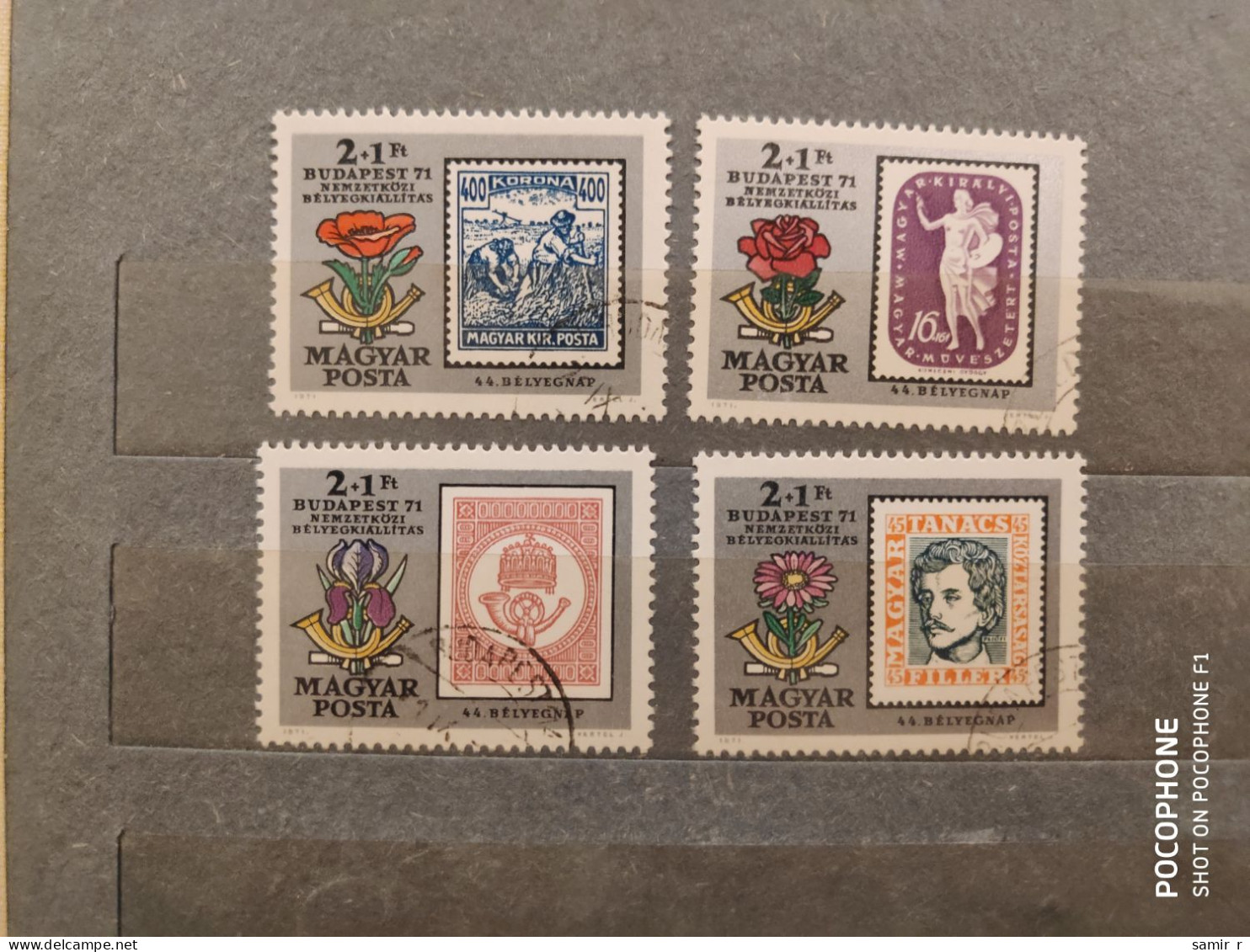 1971	Hungary	Flowers (F89) - Gebruikt