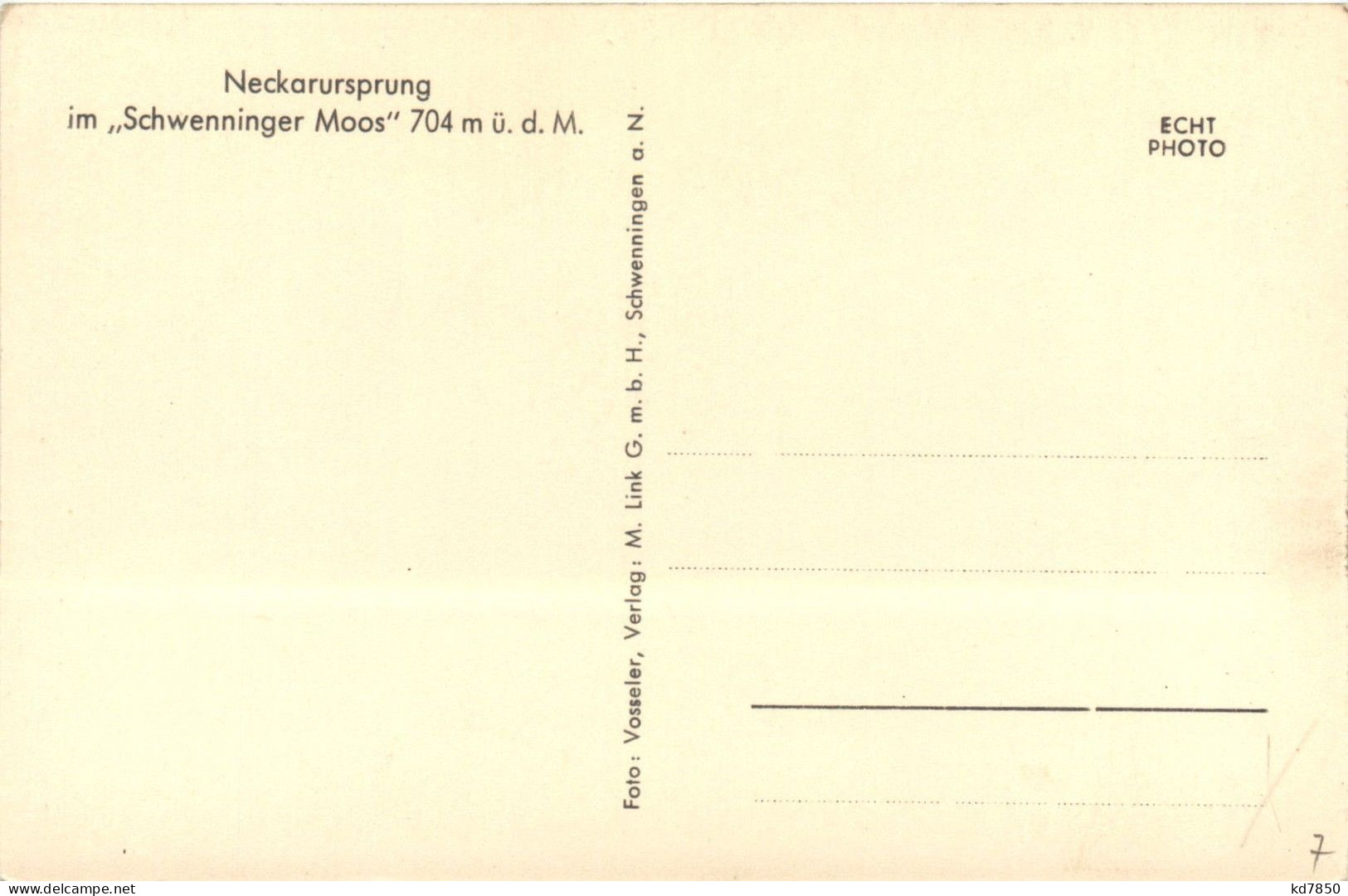 Schwenningen - Neckarursprung - Villingen - Schwenningen