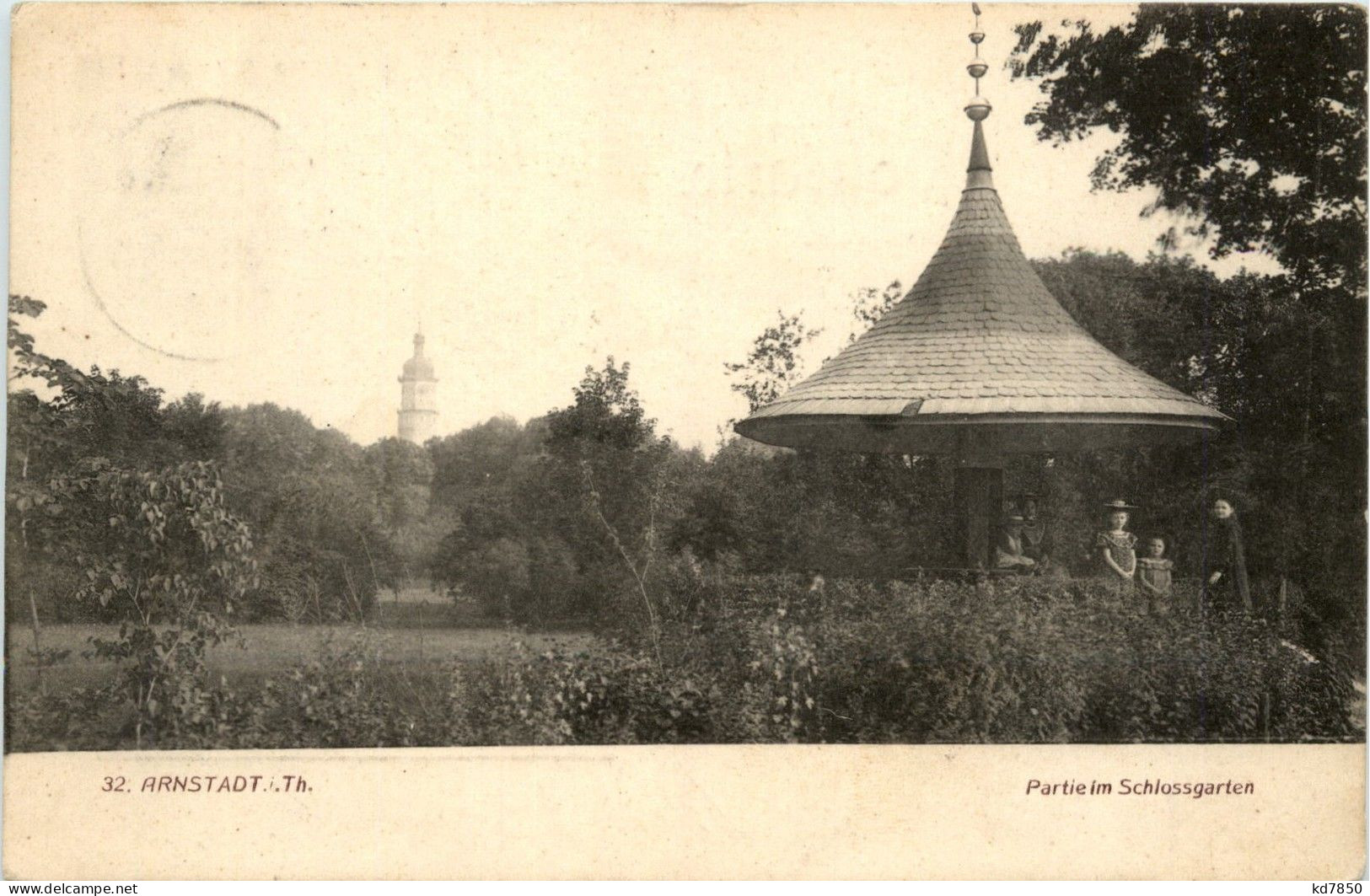 Arnstadt/Thür. - Partie Im Schlossgarten - Arnstadt