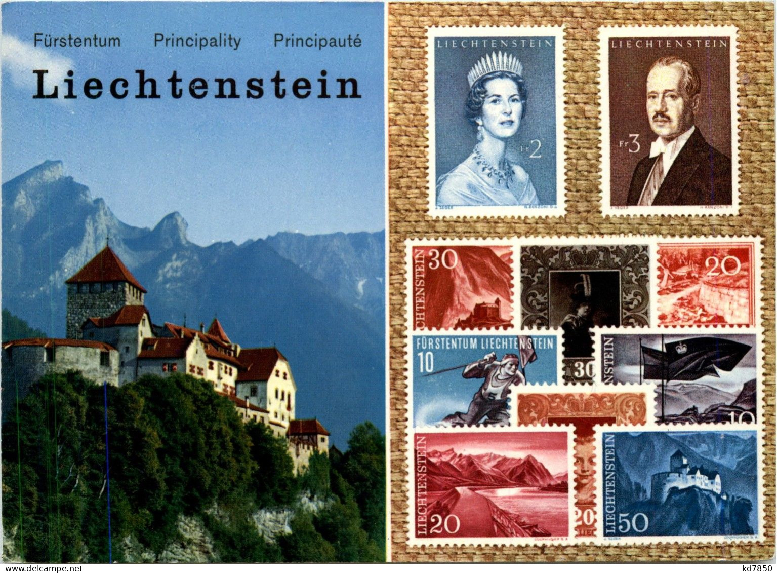 Liechtenstein - Briefmarken - Liechtenstein