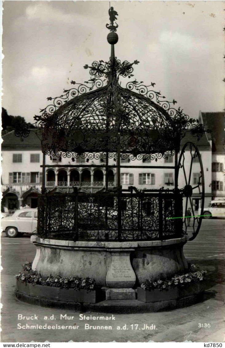 Bruck An Der Mur/Steiermark - Schmiedeeiserner Brunnen A.d. 17 JH. - Bruck An Der Mur