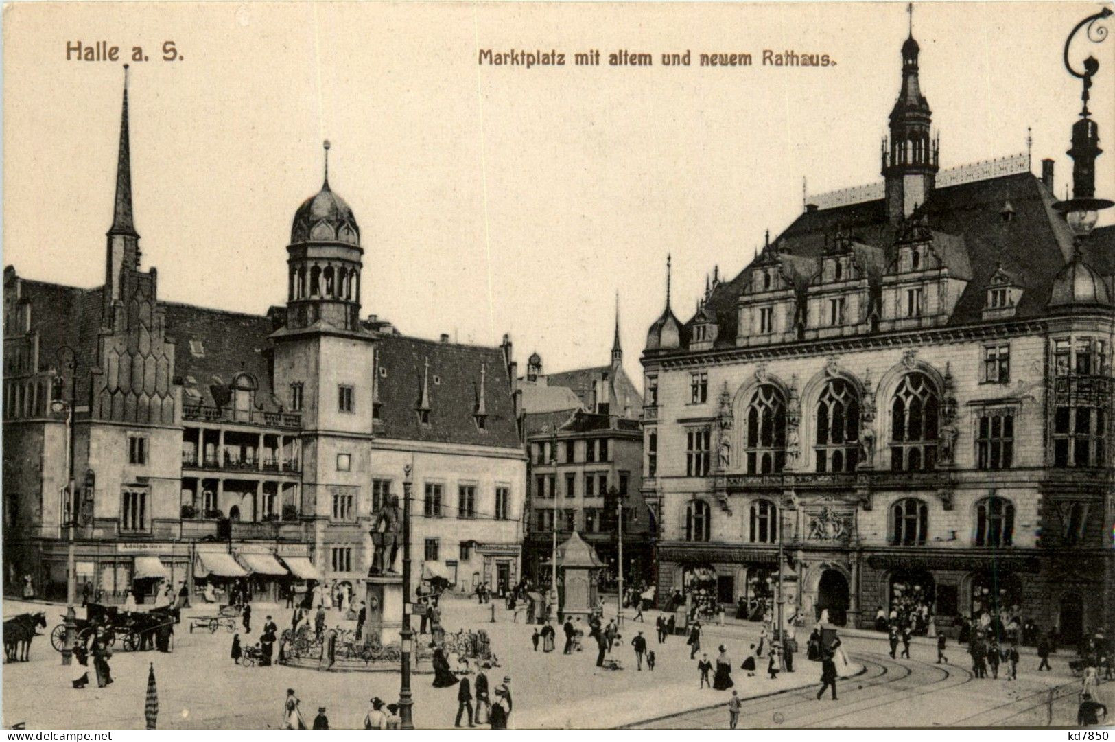 Halle - Marktplatz - Halle (Saale)