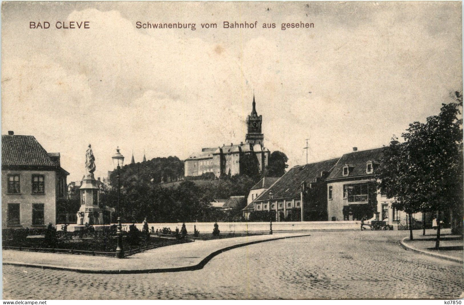 Bad Cleve - Schwanenburg Vom Bahnhof - Kleve