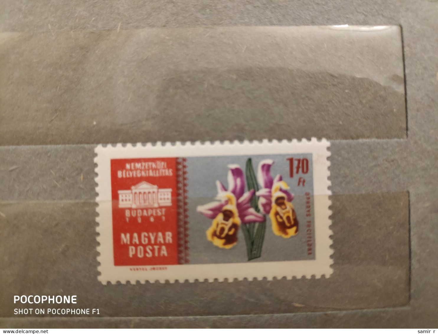 1961	Hungary	Flowers (F89) - Unused Stamps