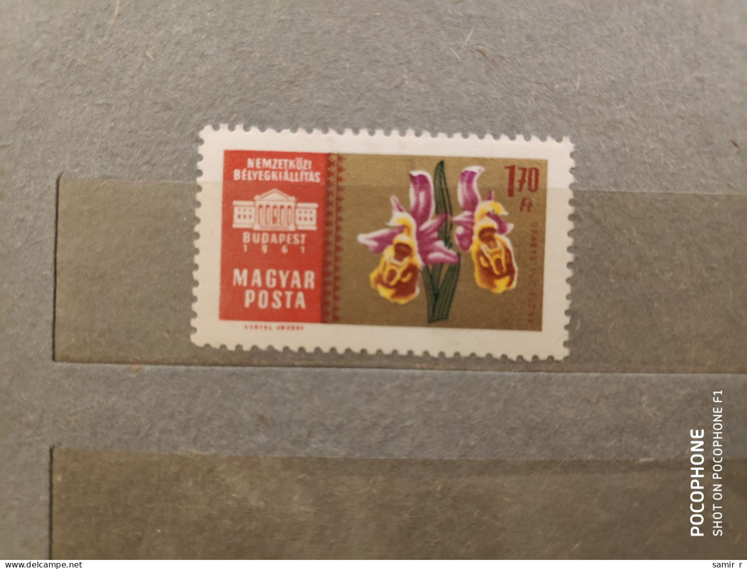 1961	Hungary	Flowers (F89) - Unused Stamps