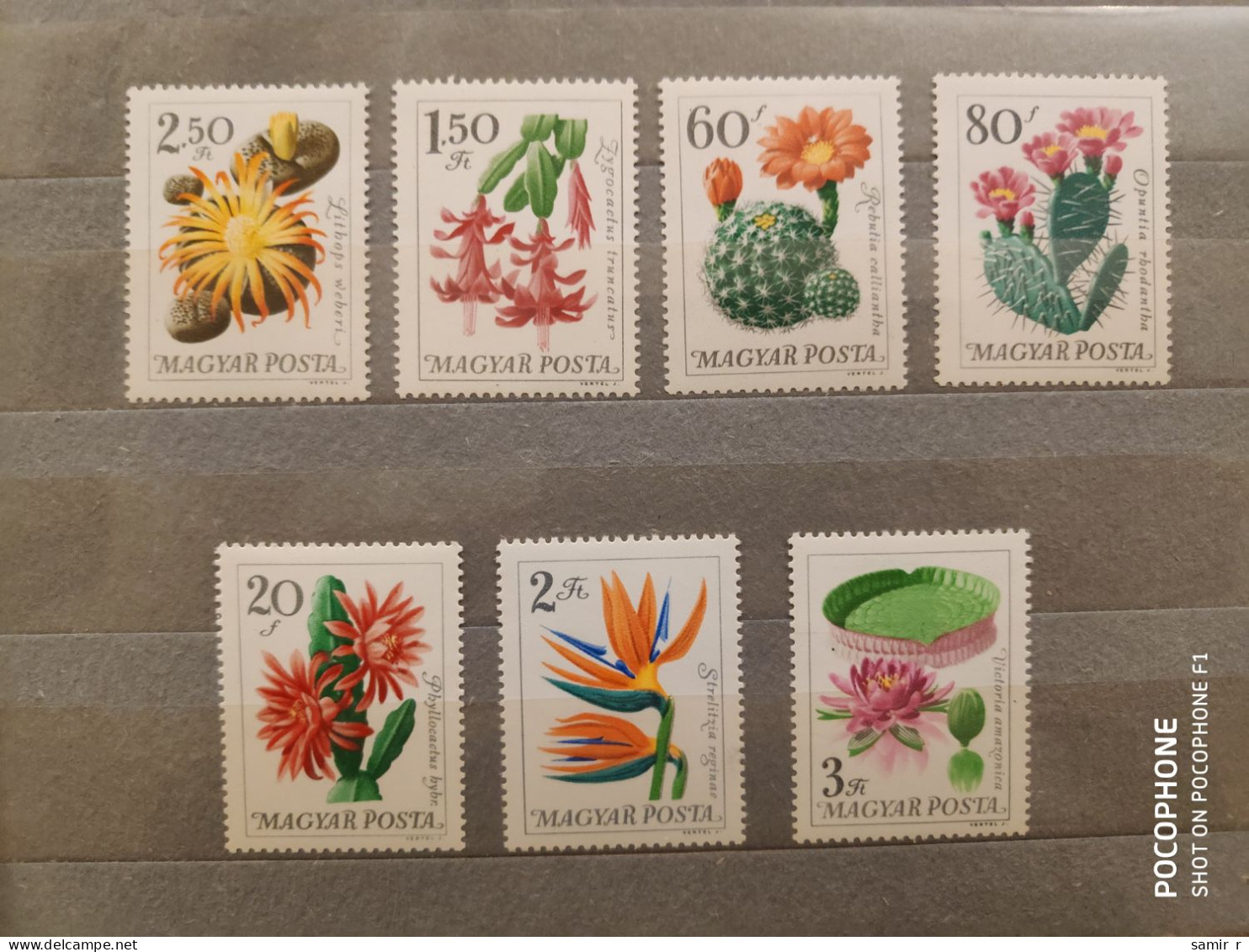 1965	Hungary	Flowers (F89) - Nuevos