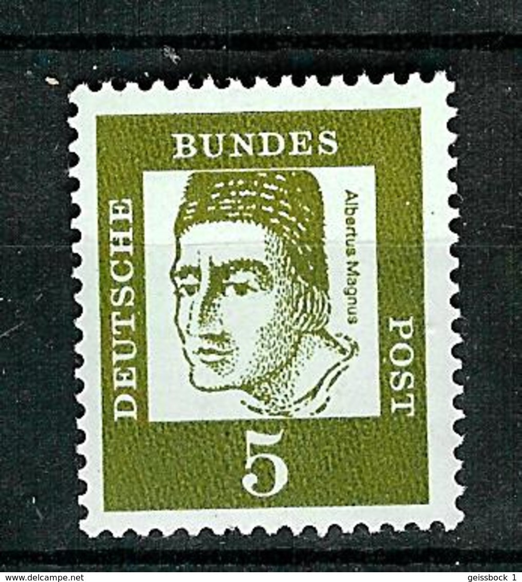 Bund 1961: Mi.-Nr. 347 X, Bedeutende Deutsche   ** - Ongebruikt
