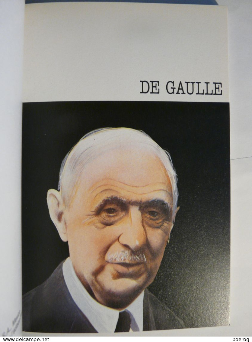 CHARLES DE GAULLE - LES GRANDES BIOGRAPHIES EN BANDES DESSINEES BD - BIOGRAPHIE COLLECTIF 1984 - GEORGETA PUSZTAI - Autres & Non Classés