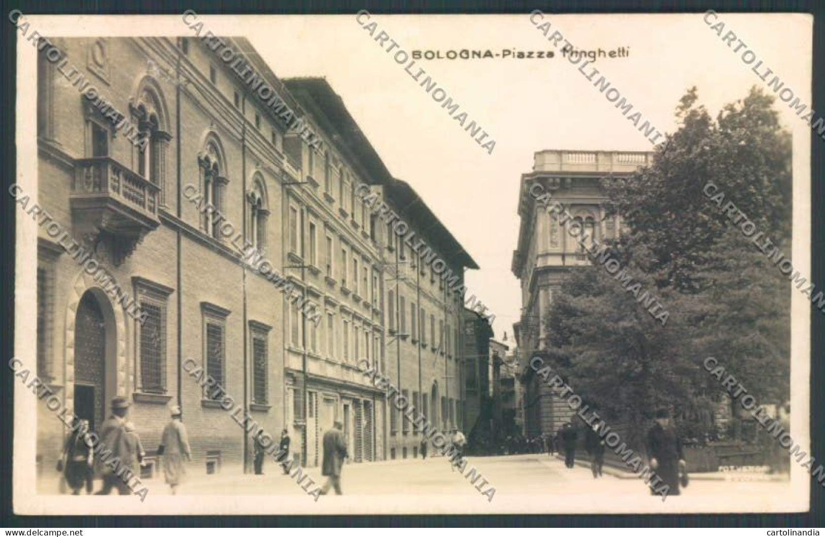 Bologna Città ABRASA Foto Cartolina ZT2104 - Bologna