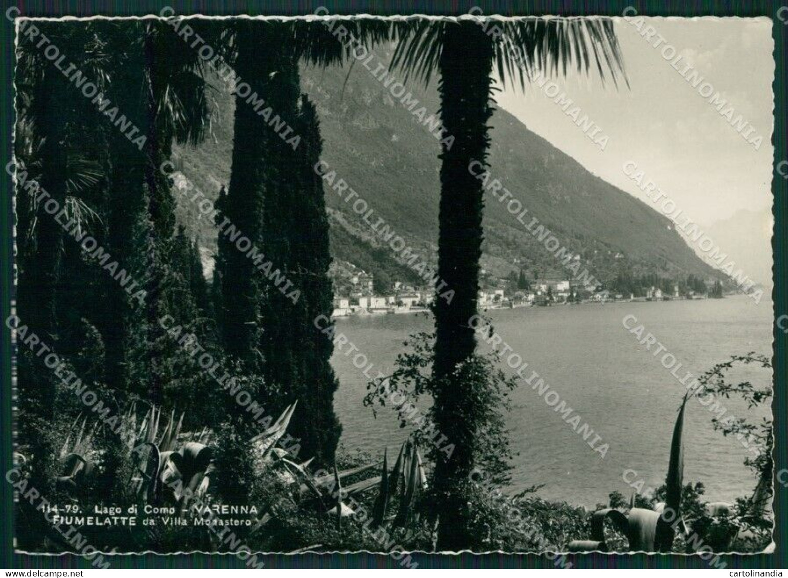 Lecco Varenna Fiumelatte Lago Di Como Foto FG Cartolina KB3441 - Lecco