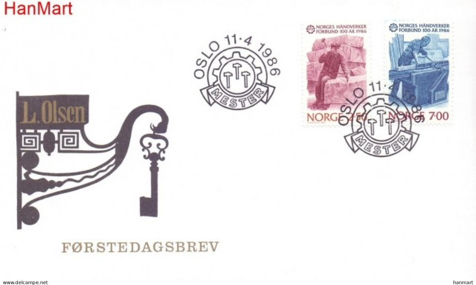 Norway 1986 Mi 944-945 FDC  (FDC ZE3 NRW944-945) - Otros