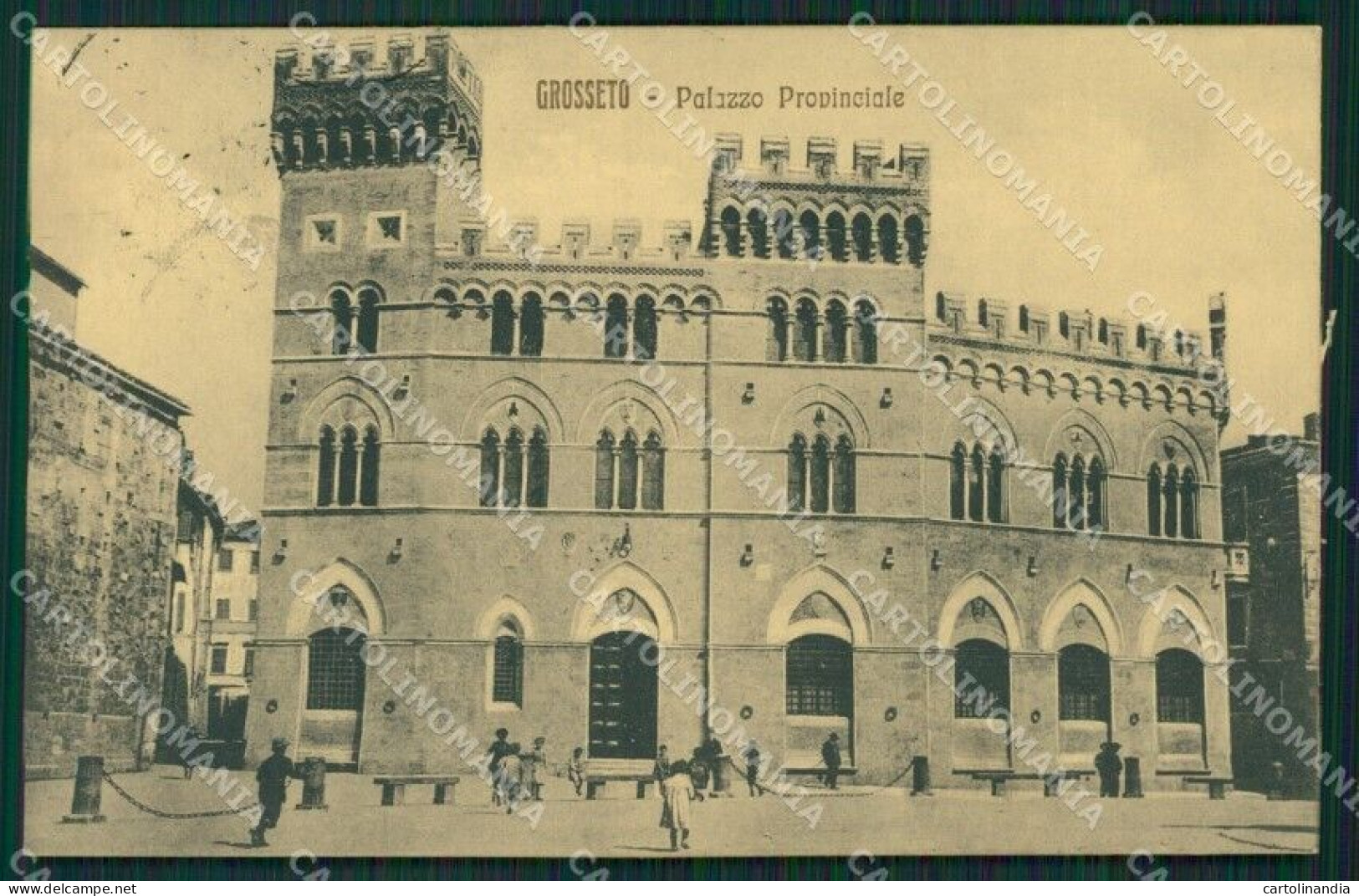 Grosseto Città Palazzo Provincia Cartolina ZKM9393 - Grosseto