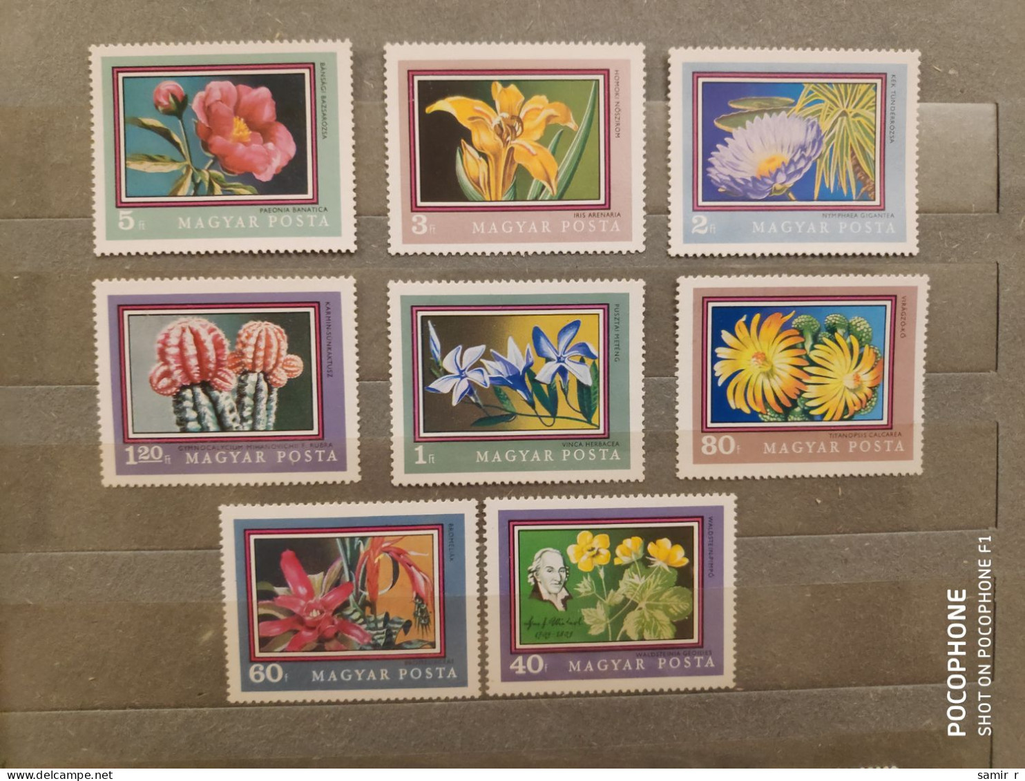 1971	Hungary	Flowers (F89) - Neufs